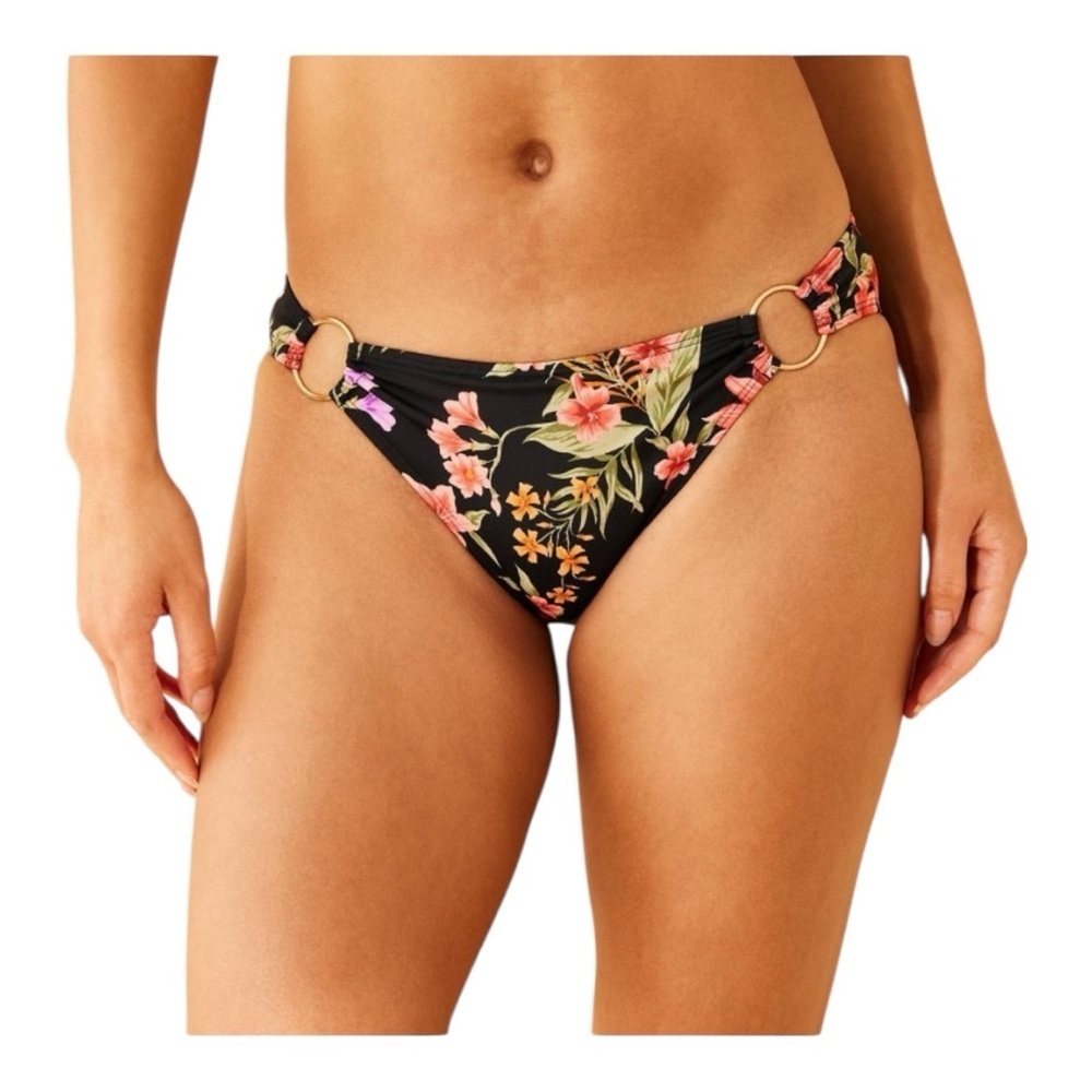 ❤️3/$15 NWT Shade & Shore Women’s Tropical Print Bikini Bottom Size XS